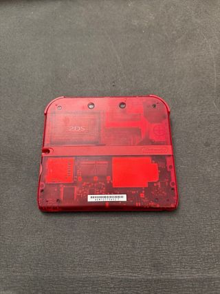 Nintendo 2DS Roja Transparente