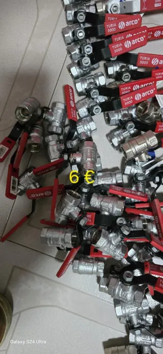 Lotes de llaves de paso de latón