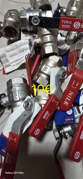 Lotes de llaves de paso de latón