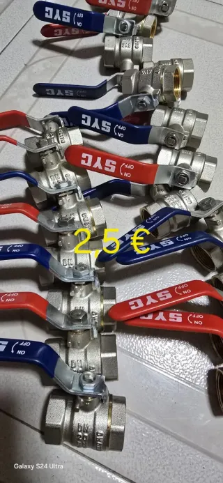 Lotes de llaves de paso de latón