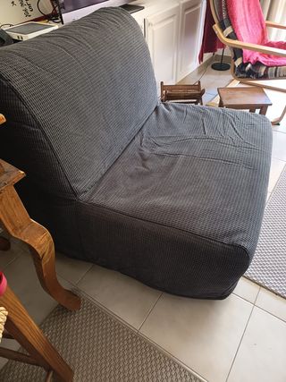Sillón cama Lycksele Ikea Gris