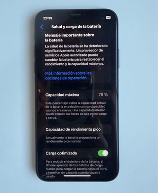 iPhone X 256 GB Negro/Plata