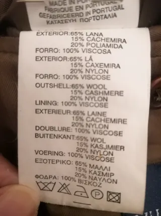 Americana caballero color camel