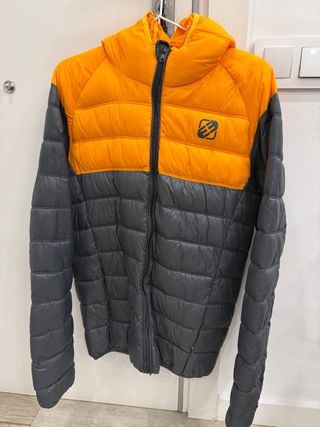 Plumifero Freegun Naranja y Gris