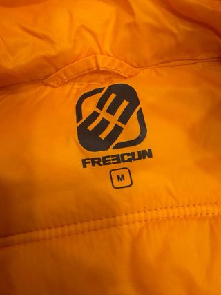 Plumifero Freegun Naranja y Gris
