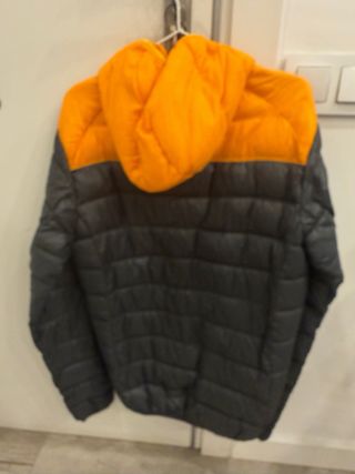 Plumifero Freegun Naranja y Gris