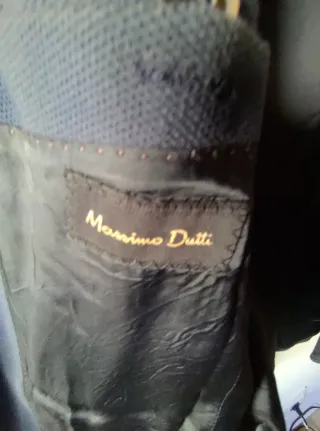 Americana azul grisaceo