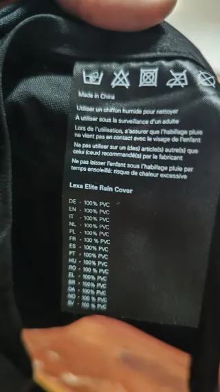 Plástico Silla Bebé Recaro Transparente