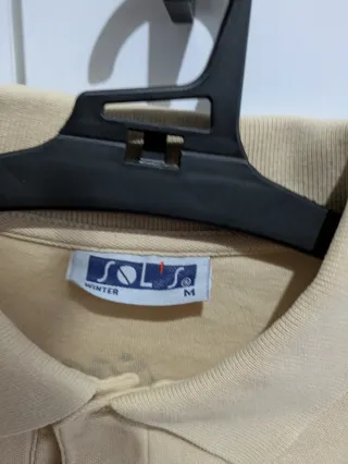 Camiseta SOL Manga Larga Beige Talla M