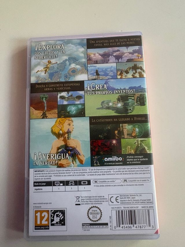 Zelda: Tears of the Kingdom Nintendo Switch