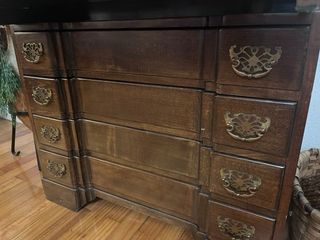 Mueble de salón vitrina y escritorio