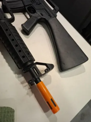 2 Metralletas de Juguete Negras