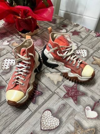 Bambas Converse Altas Rojas