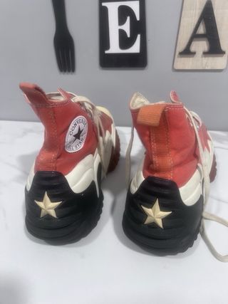 Bambas Converse Altas Rojas