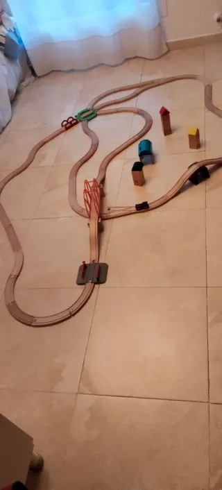 Trenes de madera IKEA