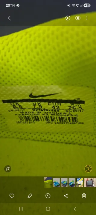 Zapatillas fútbol Nike MercurialX