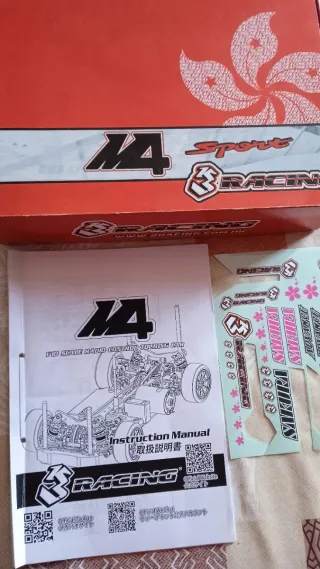 3Racing M4 1/10 mini 4wd belt Touring Car