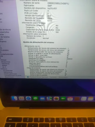 MacBook Pro 2016 Batería nueva