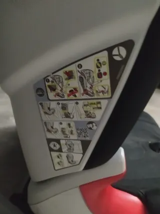 Silla coche Britax Römer 1-2-3 Negra