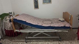 Cama Geriátrica Electrónica con Colchón