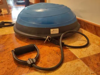 Disco equilibrio Domyos fitness azul decathlon