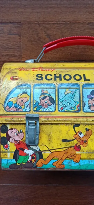 Fiambrera metálica Disney School Bus