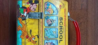 Fiambrera metálica Disney School Bus