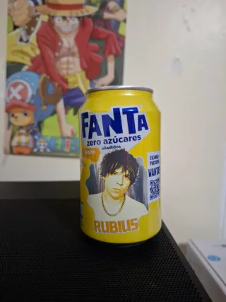 Fanta Zero El Rubius Limón Lata