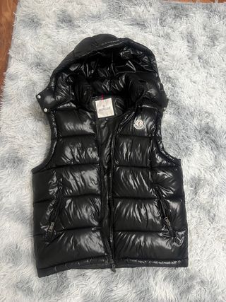 Chaleco Moncler Negro Talla M