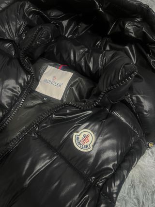 Chaleco Moncler Negro Talla M