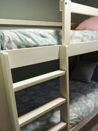 Litera madera blanca