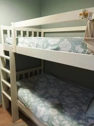 Litera madera blanca