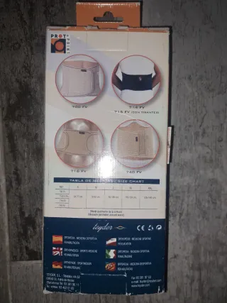 Faja Lumbo Sacra Protpoint Talla Única Beige