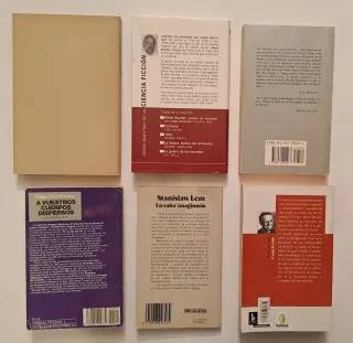 Lote 6 libros Ciencia Ficción: Dick, Farmer, Lem..