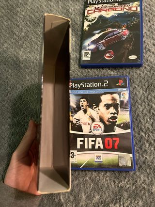 Football and Racing Pack NFS Carbon FIFA 07 PS2