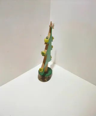 Albero Natale Legno Decorativo