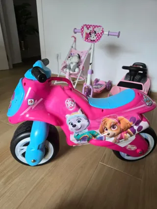 Moto correpasillos Paw Patrol niña