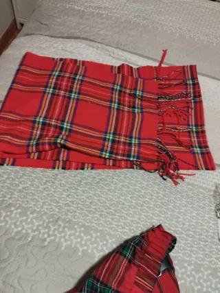 Disfraz escocés hombre talla L.