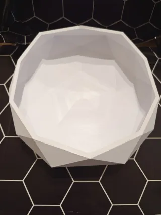 Svuotatasche geometrico in plastica