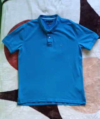 Camisa Polo Tommy Hilfiger Azul XXL