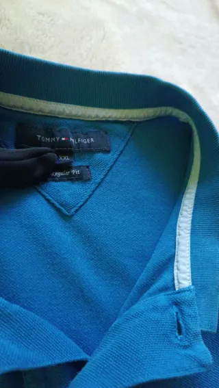 Camisa Polo Tommy Hilfiger Azul XXL
