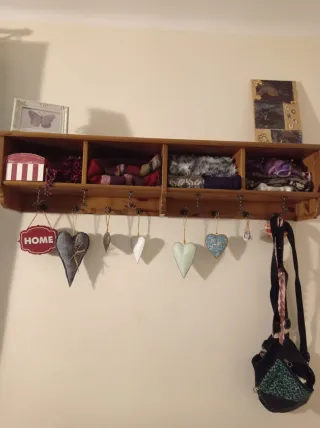 Mueble de entrada de madera
