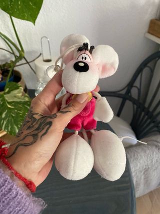 Peluche Diddl llavero