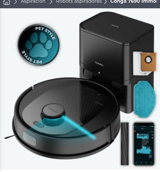 (PRECINTADO)Robot Aspirador Conga 7690 autovacido