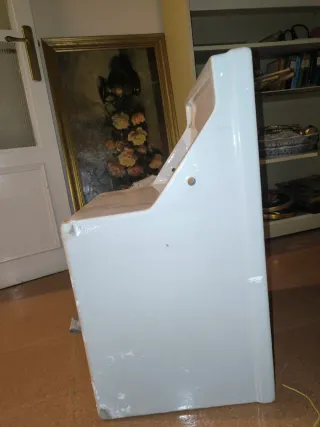 Lavadero de porcelana antiguo