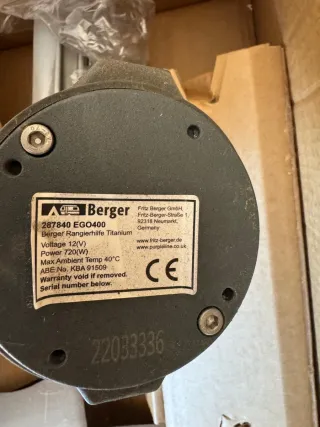 Mover Semiautomático Titanium Berger