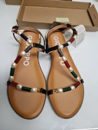 Sandalias Gioseppo Talla 38 Multicolor