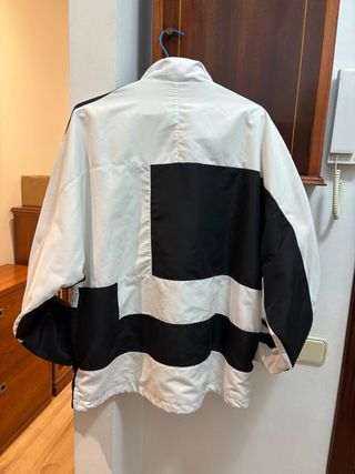 Chaqueta Adidas Blanca y Negra