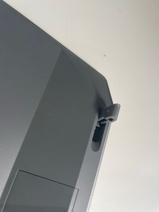 Teclado gris y negro para ordenador