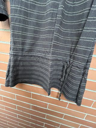 Camiseta larga vintage rayas